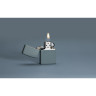 Зажигалка ZIPPO CLASSIC FLAT GREY 49452