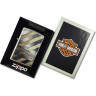 Зажигалка ZIPPO HARLEY-DAVIDSON 207HD METALL STRIPED